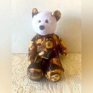 2003 Elvis Presley Bear “He Dared to Rock” Limited Treasures Collectible Plush